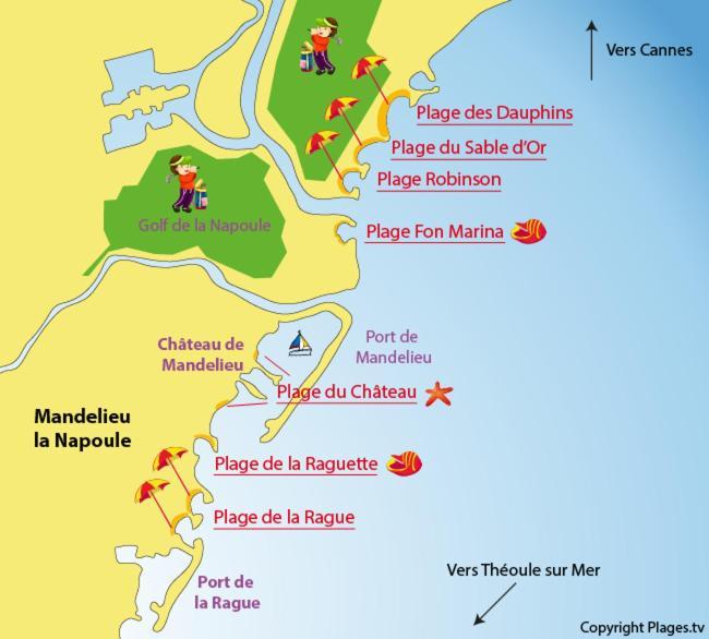 شقة La Casa Mandelieu المظهر الخارجي الصورة